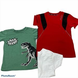 Lot of 3‎ Boys Short Sleeved T-Shirts Size XS 4/5